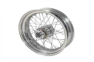 V-Twin 17 Inch x 4.5 Inch Rear Spoke Wheel for Harley Davidson FXR (Part #S2119T2) by V-Twin