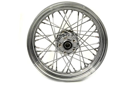 V-Twin 16 inch x 3.00 inch Rear Spoke Wheel for Harley Davidson FLT - Part #64391 by V-Twin