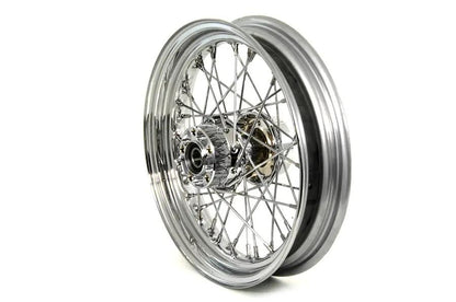 V-Twin 16 inch x 3.00 inch Rear Spoke Wheel for Harley Davidson FLT - Part #64391 by V-Twin