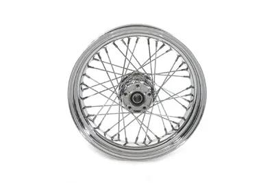 V-Twin 17 inch x 4.50 inch Rear Spoke Wheel for Harley Davidson FXD by V-Twin