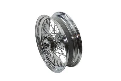 V-Twin 16 inch x 4.50 inch Rear Spoke Wheel for 1986-1999 FXST and XL Models by V-Twin