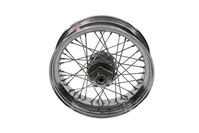 V-Twin 16 Inch x 4.50 Inch Rear Spoke Wheel for Harley Davidson FXD Models by V-Twin