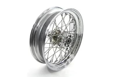 V-Twin 17 Inch x 4.50 Inch Rear Spoke Wheel for Harley Davidson FXD (Part #64409S) by V-Twin