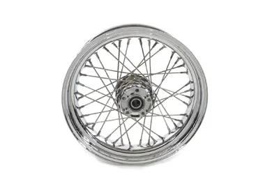 V-Twin 17 Inch x 4.50 Inch Rear Spoke Wheel for Harley Davidson FXD (Part #64409S) by V-Twin