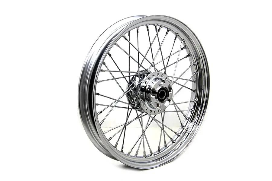 V-Twin 19 inch x 2.50 inch Front Spoke Wheel for Harley Davidson XL (Part #64561A) by V-Twin