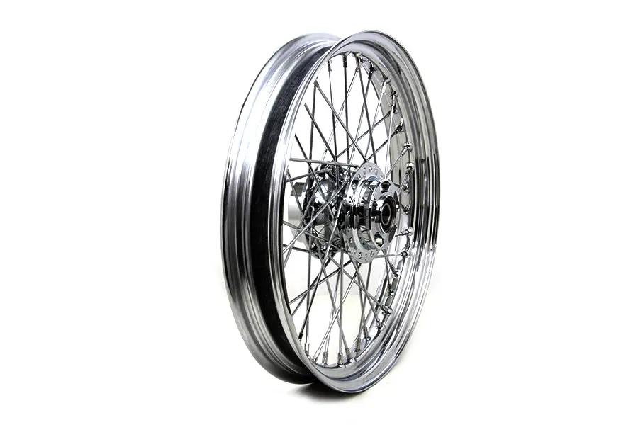 V-Twin 19 inch x 2.50 inch Front Spoke Wheel for Harley Davidson XL (Part #64561A) by V-Twin