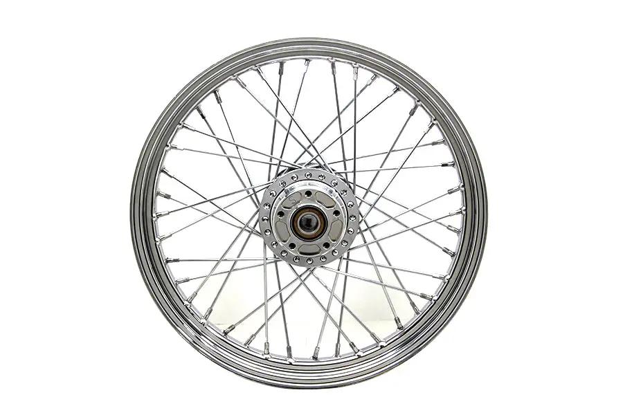 V-Twin 19 inch x 2.50 inch Front Spoke Wheel for Harley Davidson XL (Part #64561A) by V-Twin