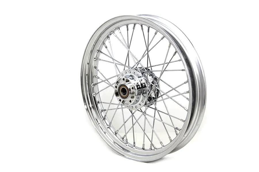 V-Twin 19 inch x 2.50 inch Front Spoke Wheel for Harley Davidson XL (Part #64561A) by V-Twin
