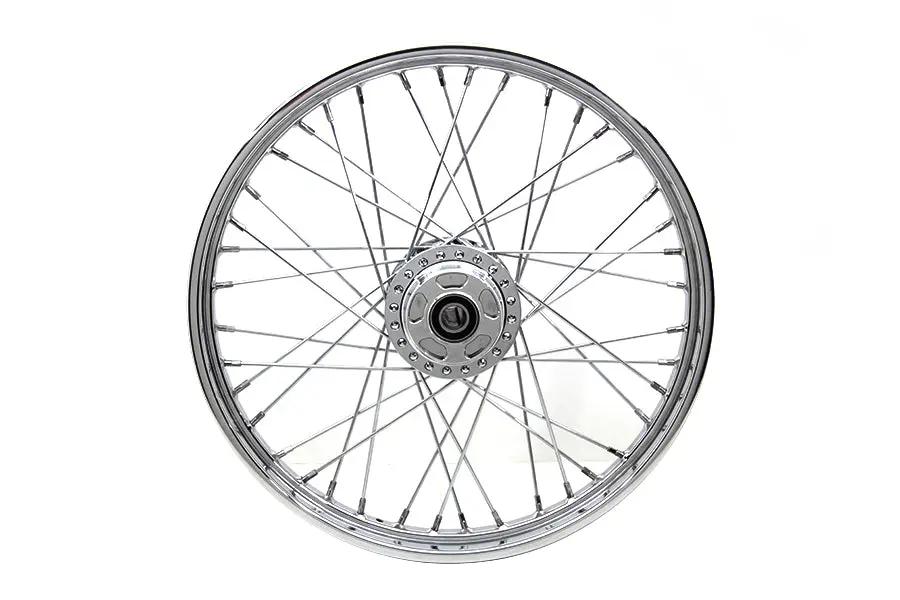 V-Twin 21 inch x 2.15 inch Front Wheel for Harley Davidson XL (Part #64566) by V-Twin