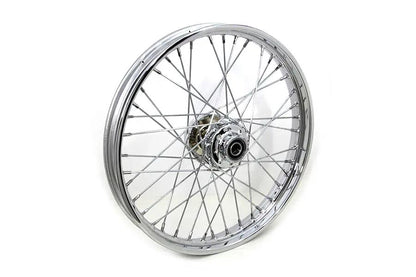 V-Twin 21 inch x 2.15 inch Front Spoke Wheel for Harley Davidson FLST and FXST Models by V-Twin