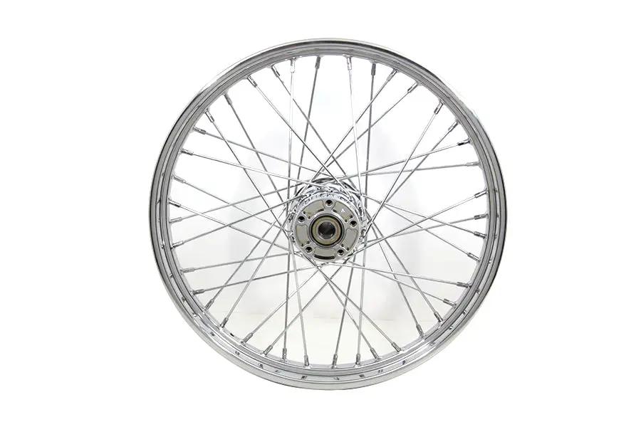 V-Twin 21 inch x 2.15 inch Front Spoke Wheel for Harley Davidson FLST and FXST Models by V-Twin