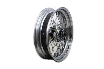 V-Twin 17 inch x 4.50 inch Rear Wheel Chrome for Harley Davidson FXD (2012-2017) by V-Twin