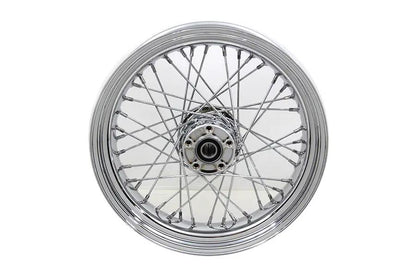 V-Twin 17 inch x 4.50 inch Rear Wheel Chrome for Harley Davidson FXD (2012-2017) by V-Twin