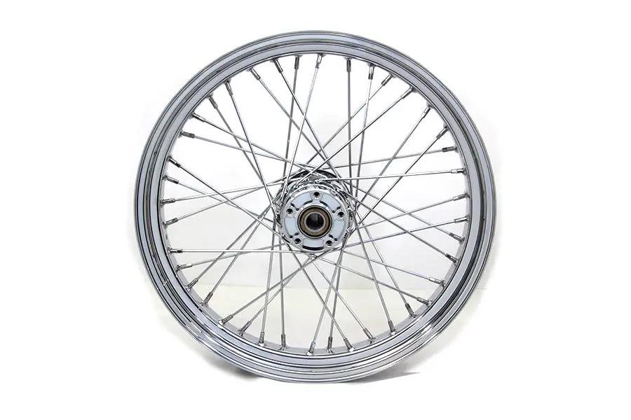 V-Twin 21 Inch x 3.25 Inch Front Spoke Wheel for Harley Davidson FLT (2009-2018) by V-Twin