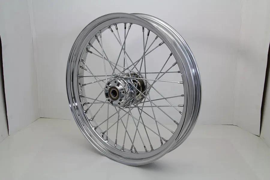 V-Twin 21 Inch x 3.25 Inch Front Spoke Wheel for Harley Davidson FLT (2009-2018) by V-Twin