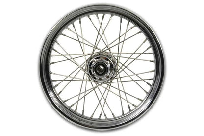 V-Twin 19 Inch x 2.50 Inch Front Spoke Wheel for Harley Davidson FXDWG by V-Twin