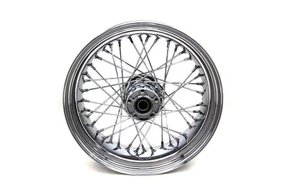V-Twin 17 inch x 6.00 inch Rear Spoke Wheel for Harley Davidson FXST Models by V-Twin