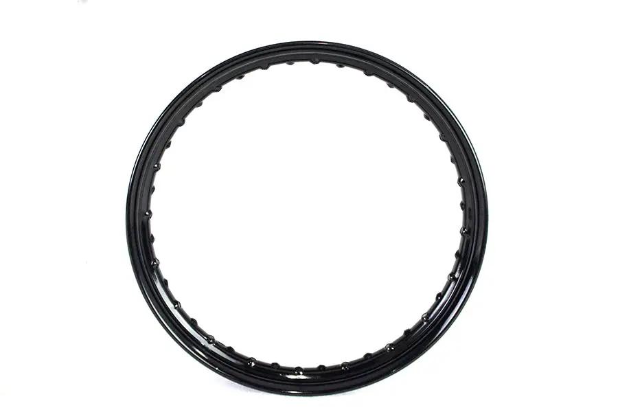 V-Twin Factory Sample KH Replica 18 inch x 2.15 inch Wheel Rim Black for Harley Davidson WL Models by V-Twin