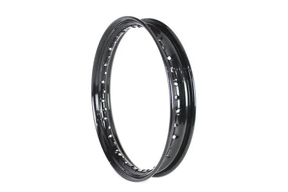 V-Twin Factory Sample KH Replica 18 inch x 2.15 inch Wheel Rim Black for Harley Davidson WL Models by V-Twin