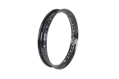 V-Twin Factory Sample KH Replica 18 inch x 2.15 inch Wheel Rim Black for Harley Davidson WL Models by V-Twin