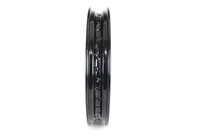 V-Twin Factory Sample KH Replica 18 inch x 2.15 inch Wheel Rim Black for Harley Davidson WL Models by V-Twin