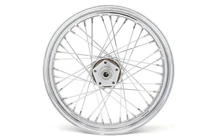 V-Twin Factory Sample 19-Inch x 2.50-Inch Front Spoke Wheel for Harley Davidson FXWG by V-Twin
