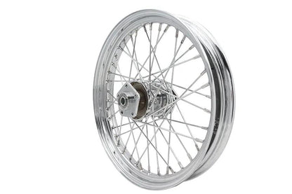 V-Twin Factory Sample 19-Inch x 2.50-Inch Front Spoke Wheel for Harley Davidson FXWG by V-Twin