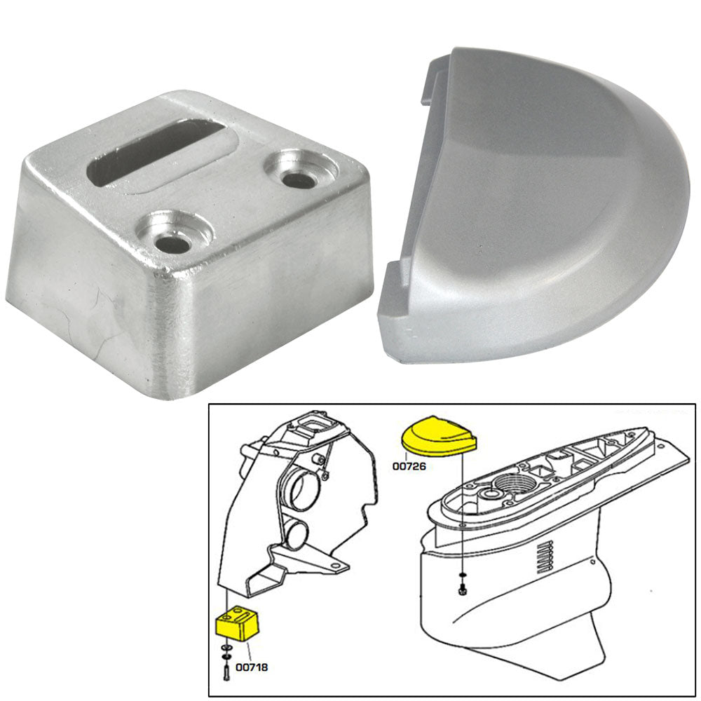 Tecnoseal Magnesium Anode Kit for Volvo SX - Part 20708MG
