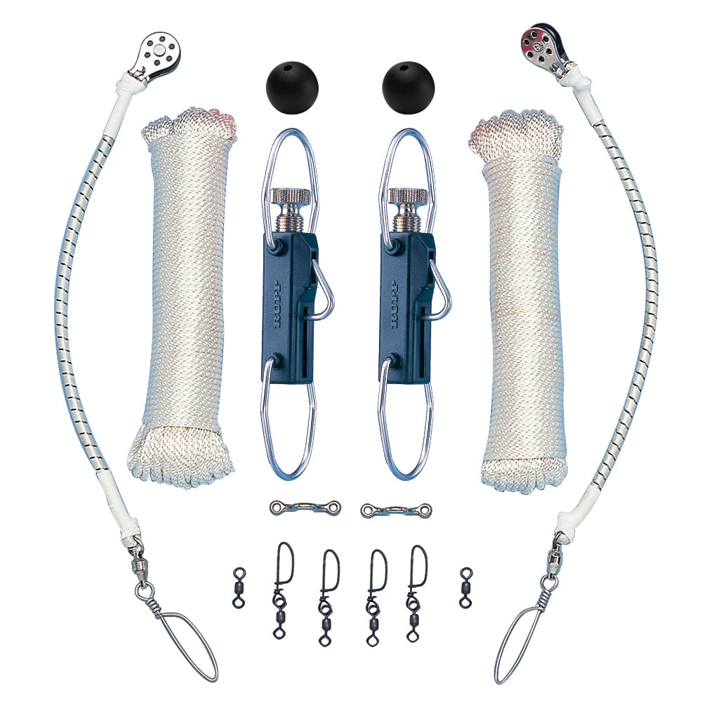 Rupp Marine Top Gun Rigging Kit with Klickers for Small Outriggers up to 23 feet