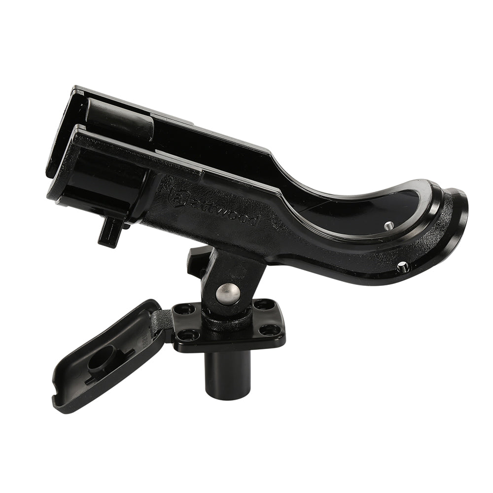 Attwood Marine Heavy Duty Adjustable Rod Holder with Flush Mount - Part #5014-4