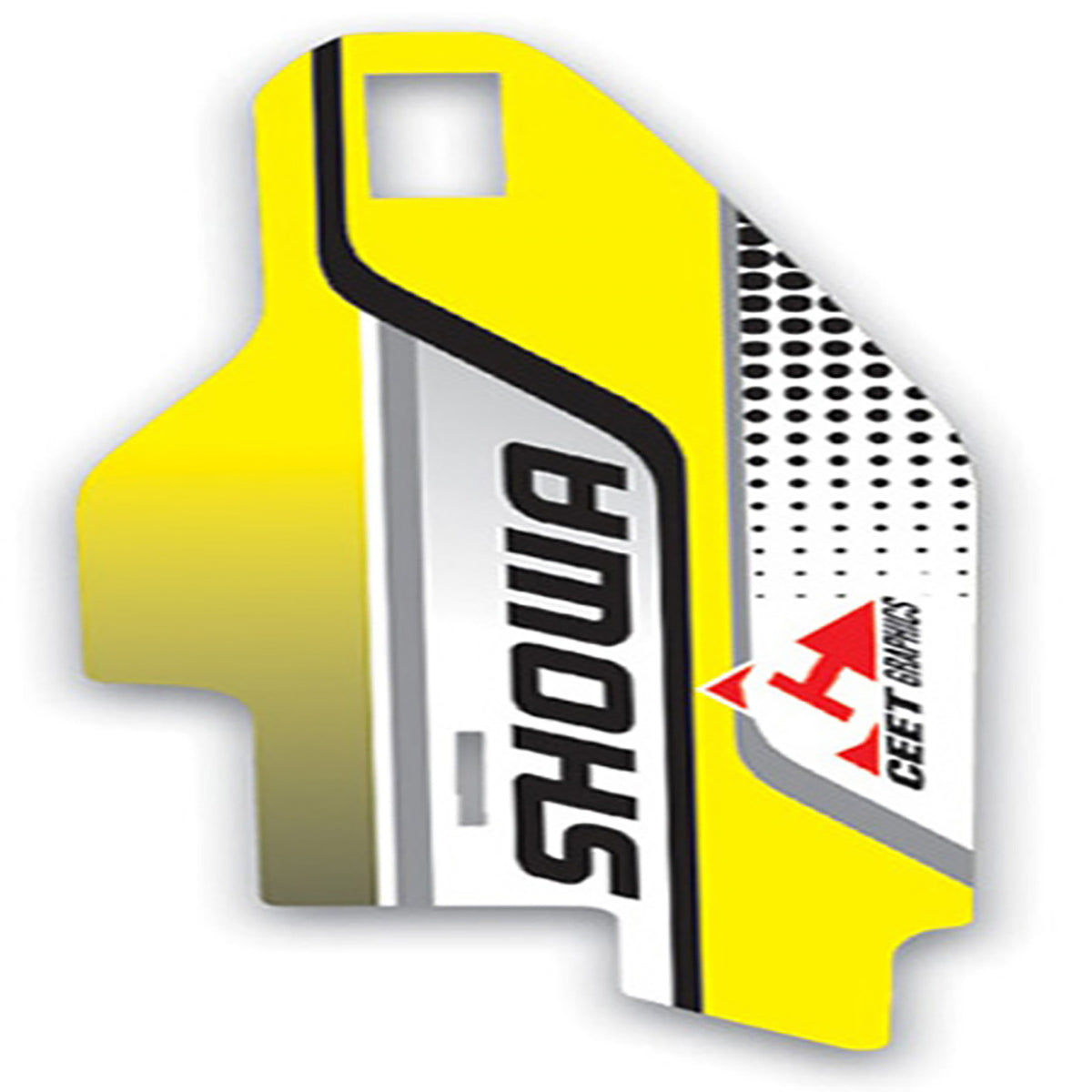 ZOAN Synchrony-MX Visor Equipe Graphic White/Red/Yellow (Part #094-237)
