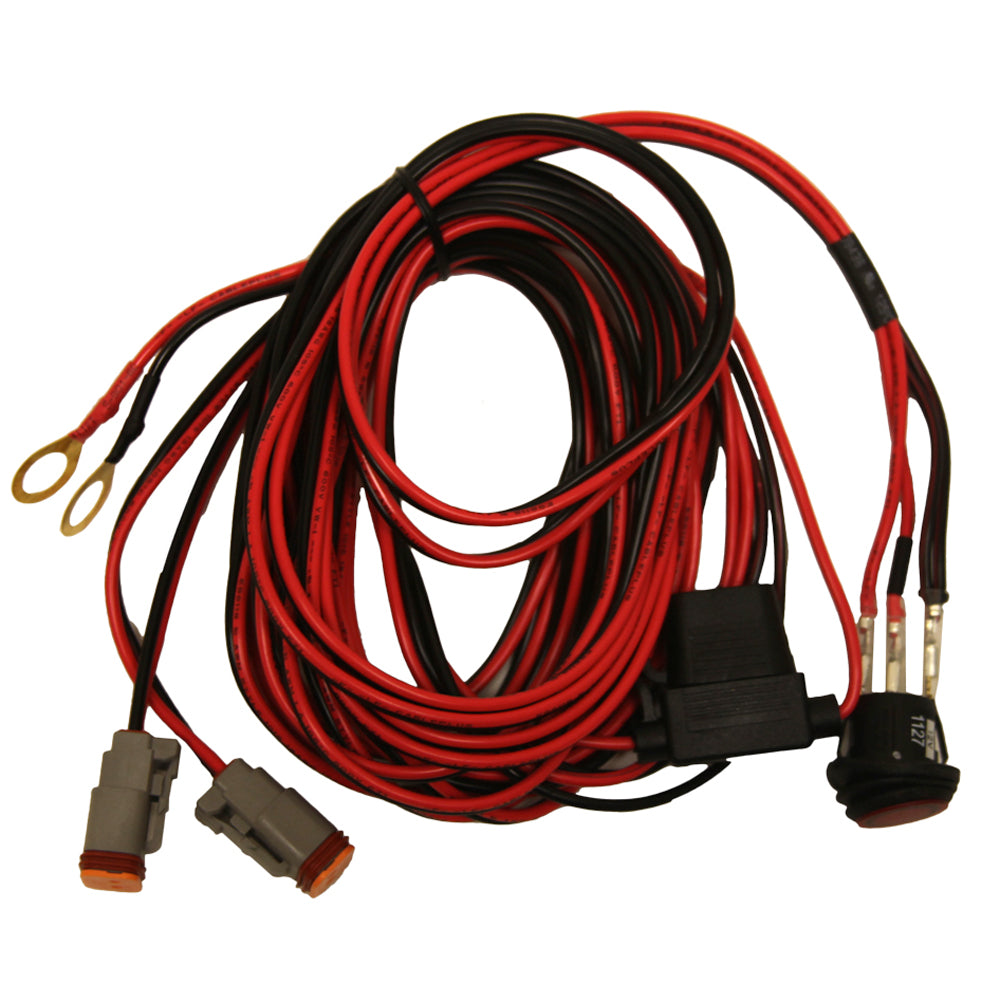 RIGID Industries Wire Harness for Dually LED Lights, 14 ft
