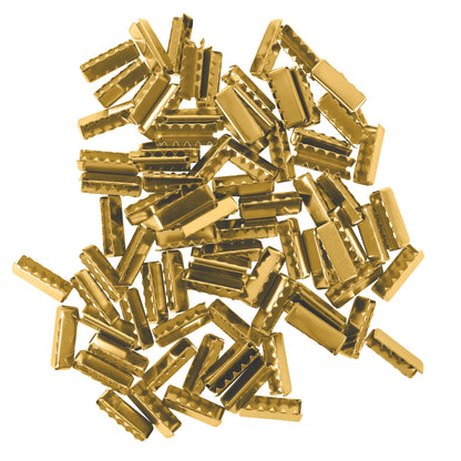 Rothco Military Web Belt Tips Brass - 100 Pack