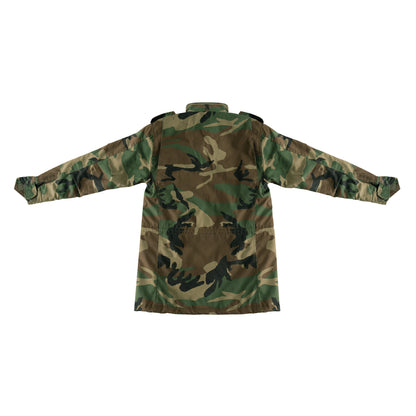 Rothco Kid's M-65 Field Jacket in Woodland Camo, Size Small