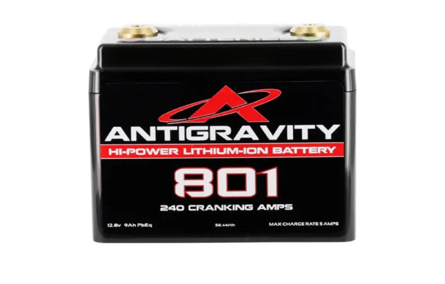 Anti Gravity Battery AG-801 12 Volt 8 Cell Lithium Power for Motorcycle Use by Anti Gravity Battery