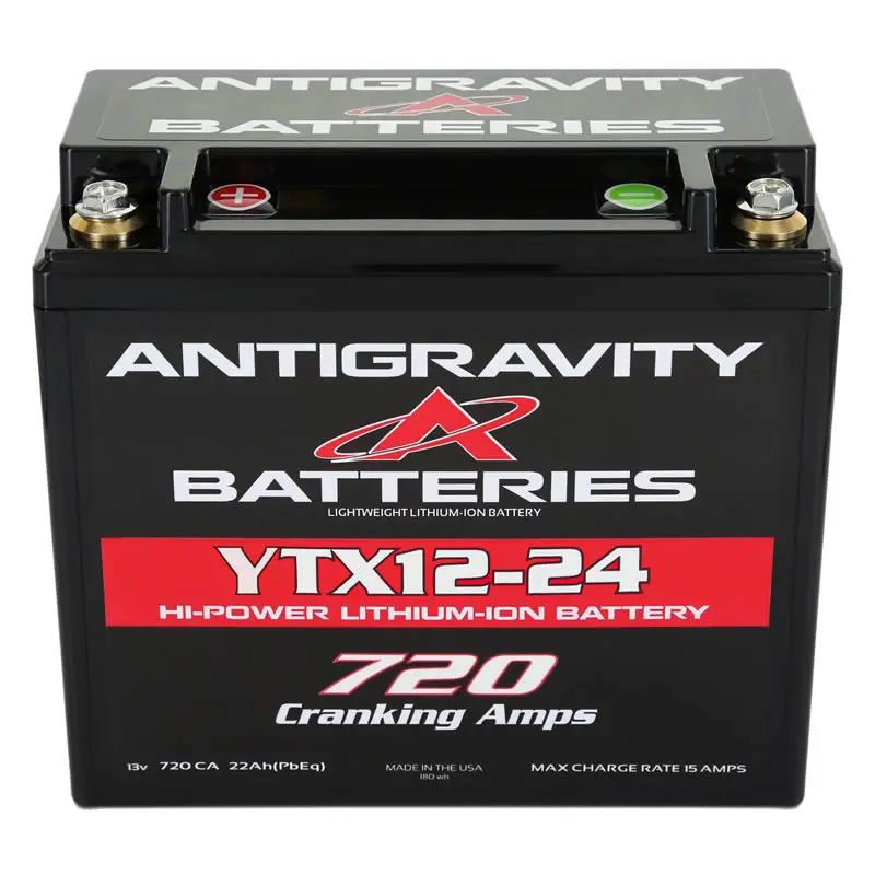 Anti Gravity 12 Volt 24 Cell Battery AG-YTX12-24 with Left Hand Negative Terminal by Anti Gravity Battery