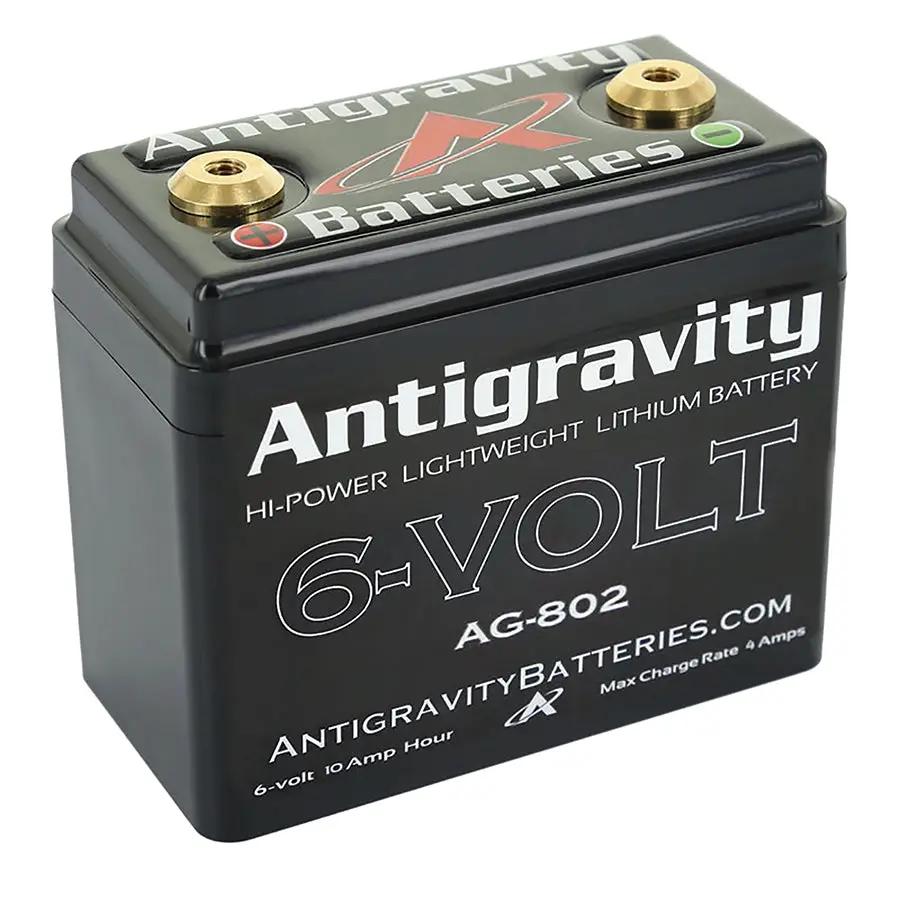 Anti Gravity Battery AG-802 6 Volt 8 Cell for Classic Bikes by Anti Gravity Battery