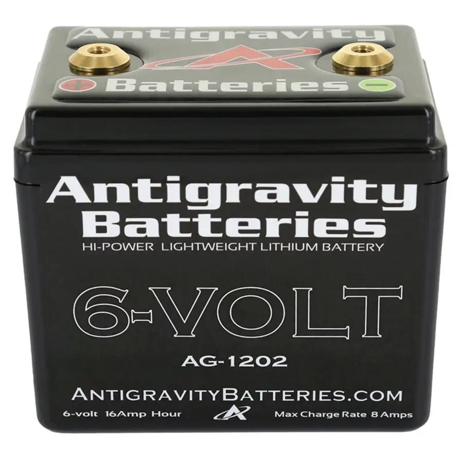 Anti Gravity Battery AG-1202 6 Volt 12 Cell Battery for Classic Bikes by Anti Gravity Battery