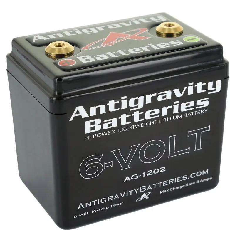 Anti Gravity Battery AG-1202 6 Volt 12 Cell Battery for Classic Bikes by Anti Gravity Battery