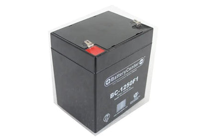 V-Twin BG-1250F1 12 Volt 5 Ah Rechargeable Sealed Battery for Harley Davidson EL Models by V-Twin