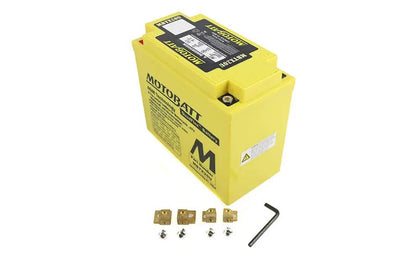 Motobatt MBTX20U 12 Volt AGM Sealed Yellow Battery for Harley Davidson FLST and FXST by Motobatt