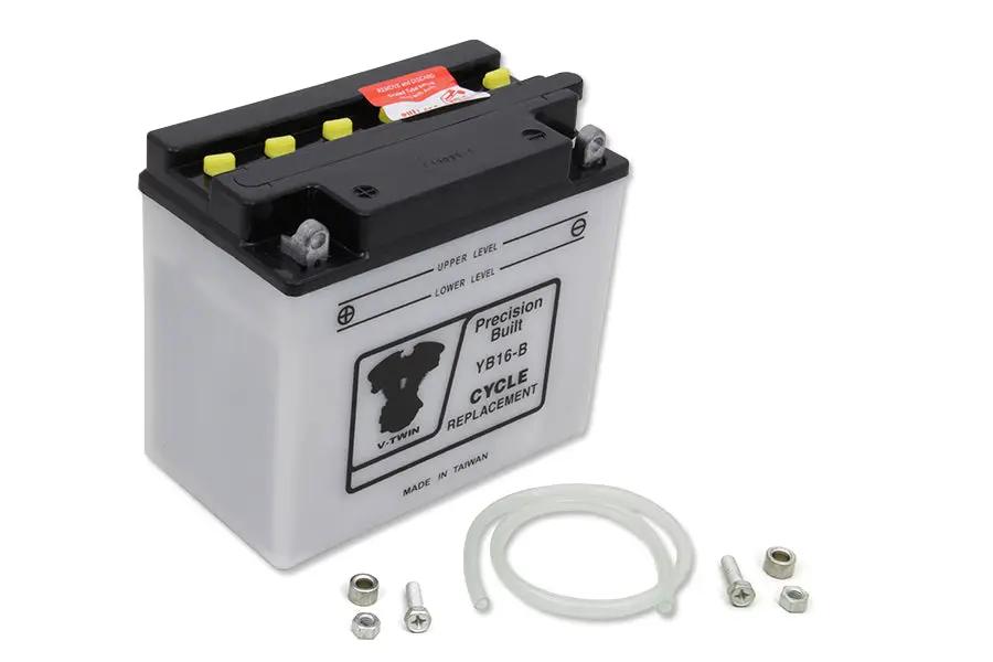 V-Twin 12 Volt Dry Battery for Harley Davidson XLH Models - 325 Cold Cranking Amps by V-Twin