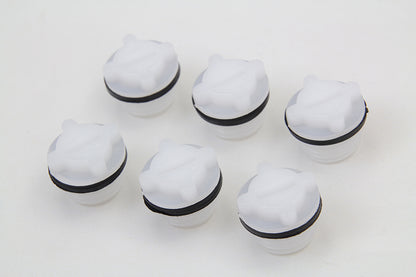 V-Twin Battery Top Set for Harley Davidson FL Models (Fits 1965-1974)