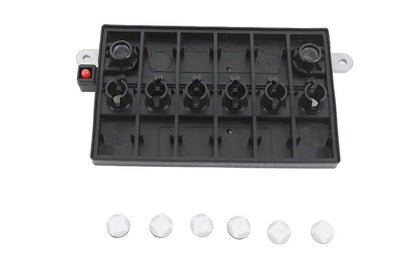 V-Twin H-12 Battery Top Cover with Terminals for Harley Davidson FL Models by V-Twin