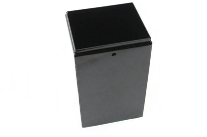 V-Twin H-2 Steel Battery Box Black with Battery Top Cover and Accessories by V-Twin