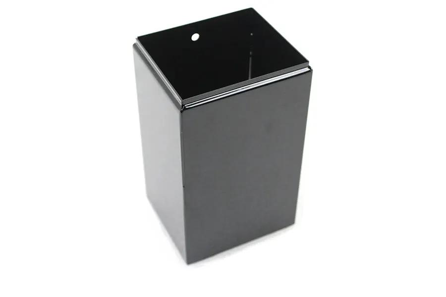 V-Twin H-2 Steel Battery Box Black with Battery Top Cover and Accessories by V-Twin