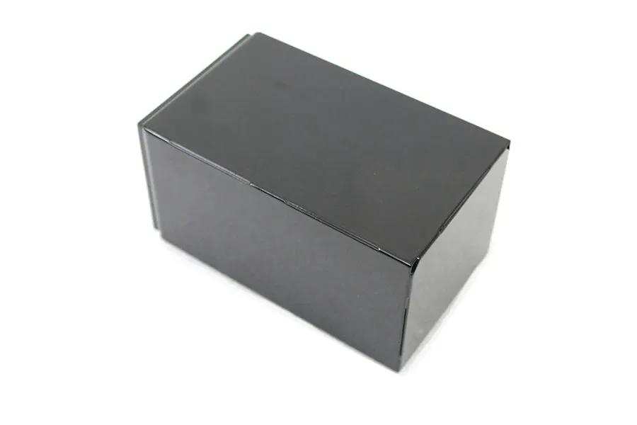 V-Twin H-2 Steel Battery Box Black with Battery Top Cover and Accessories by V-Twin