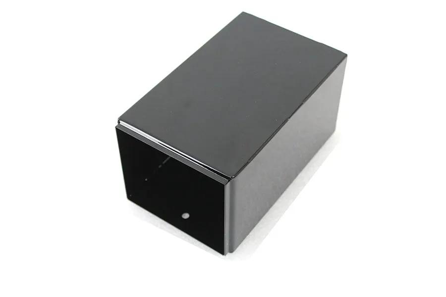 V-Twin H-2 Steel Battery Box Black with Battery Top Cover and Accessories by V-Twin