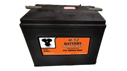 V-Twin H-12 Sealed AGM Battery for Harley Davidson FLH - 370 Cold Cranking Amps by V-Twin
