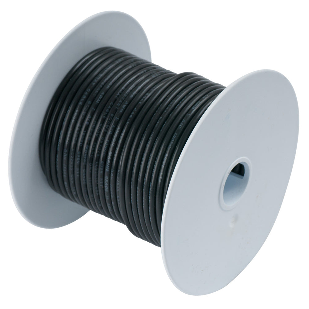 Ancor Black 2/0 AWG Marine Grade Battery Cable - 50 Feet Tinned Copper